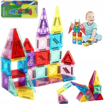 ostatní stavebnice MINI Magnetické Stavebnice Mini Tiles – 36 dílků
