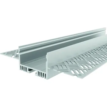 LED páska LIGHT IMPRESSIONS Reprofil sádrokartonový-profil stěna-strop EU-01-36 stříbrná přírodní 3000 mm - LIGHT IMPRESSIONS IMPR 975501