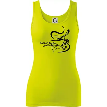 Instant teacher - Dámské tílko - S ( Limetková )