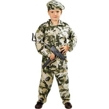 Karnevalový kostým Kostým Voják Kraszek vel. 110-116