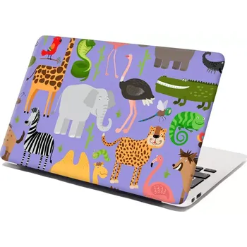 samolepka Sablio Samolepka na notebook Animované safari - 29x20 cm