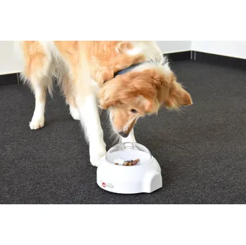 Hračka pro kočku Flamingo Interaktivní hračka dávkovač pamlsků pro psy i kočky 20x18x11,5cm