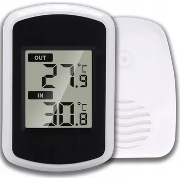 Meteostanice TEPLOMĚR METEOSTANICE HYGROMETR VNĚJŠÍ VNITŘNÍ SENZOR