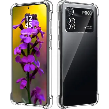 Pouzdro na mobilní telefon Zadní Kryt Radian pro Xiaomi POCO M4 Pro bezbarvý