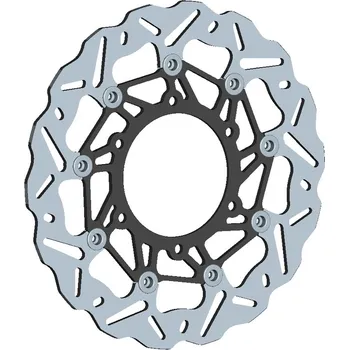 Nářadí na motocykly BRAKING Plovoucí brzdový kotouč Wave - WK142L WK142L