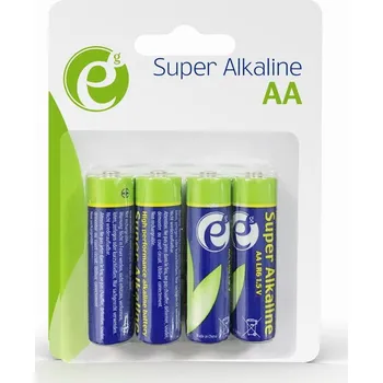 Článková baterie GEMBIRD alkalické baterie AA 4ks EG-BA-AA4-01