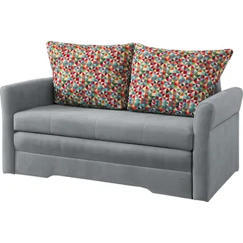 Pohovka Sedačka City s rozkládací funkcí typu vozík a úložným prostorem na lůžkoviny - Meblar barrel 83, peru 146x91 cm