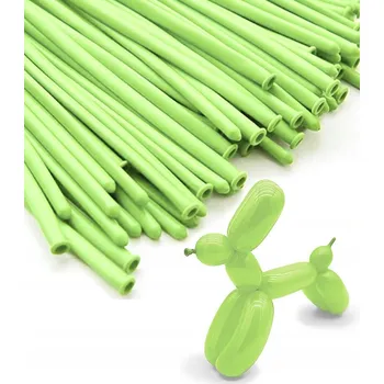 Balónek Modelovací balónky - 100 ks zelené