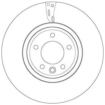 Brzdový kotouč Brzdový kotouč, DF6954S