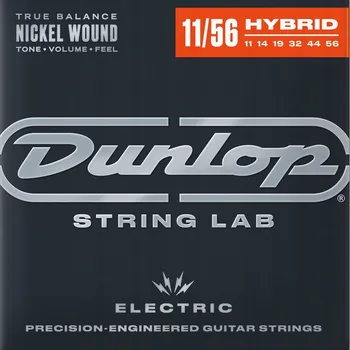 Struna pro hudební nástroj Struny pro elektrickou kytaru Dunlop DEN1156
