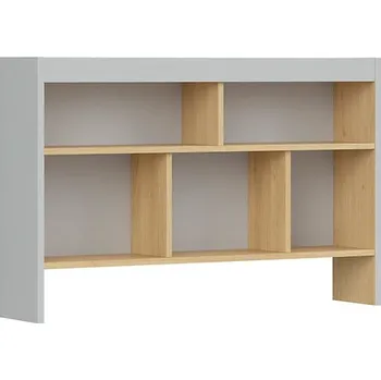 Psací stůl Funkční nástavec k psacímu stolu Nandu - Black Red White - BRW Jasny Szary / Dąb Polski 100x64 cm