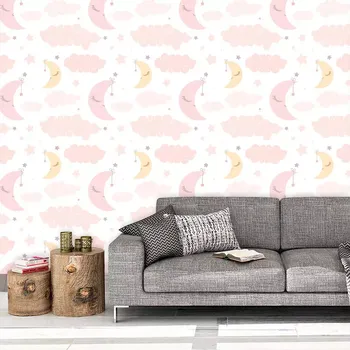 Tapeta Sablio Tapeta Měsíčky - 125x75 cm