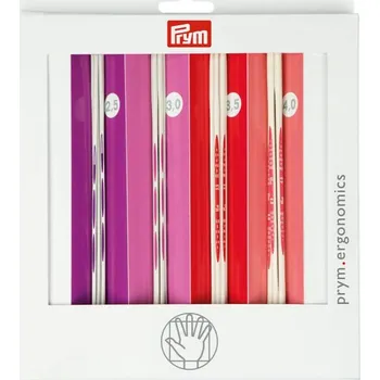 Nástroj na niť a příze Sada ponožkové jehlice Prym ergonomické (Sada ponožkové jehlice Prym ergonomické)