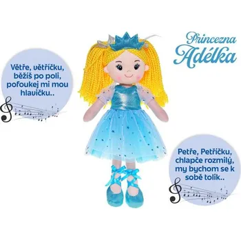 Panenka Panenka, princezna Adélka, zpívá česky