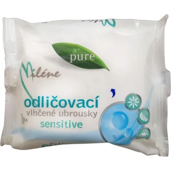 Vlhčený ubrousek Milene Pure Sensitive odličovací vlhčené ubrousky, 25 ks IDDRZEX13543