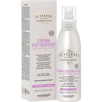 Vlasová regenerace Il Salone Milano Alfaparf CURL DEFINING CREAM - CURLS - Krém pro definici kudrnatých vlasů 200 ml - ALFAPARF IL SALONE MILANO