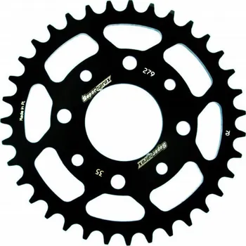 Řetězová sada pro motocykl Řetězová rozeta SUPERSPROX RFE-279:35-BLK černý 35 zubů, 520