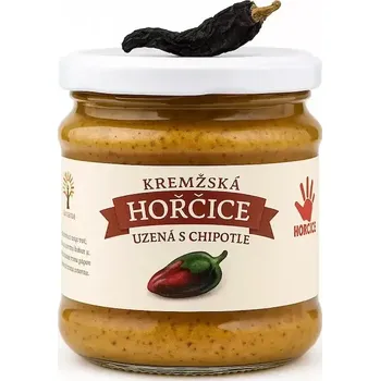 Hořčice Kremžská hořčice uzená s Chipotle