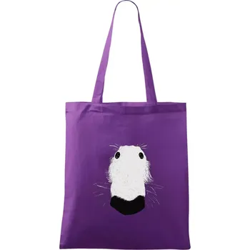 Barzoj čumák (Moňas) - Taška bavlněná - 42 x 38 cm ( Fialová )