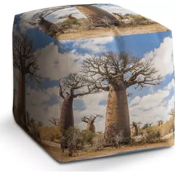 Taburet Sablio Taburet Cube Strom: 40x40x40 cm