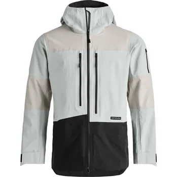 Pánská větrovka Pánská Bunda Ortovox Ravine Free 3L Jacket Men's Barva: Grey Ice, Velikost: S