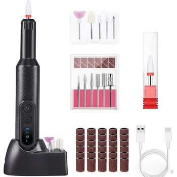 BRUSKA NA NEHTY MANIKÚRA PEDIKÚRA PROFESIONÁLNÍ BEZDRÁTOVÁ SADA