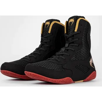 Boxerské rukavice VENUM Boxerské boty Contender - černo/zlato/červené 44