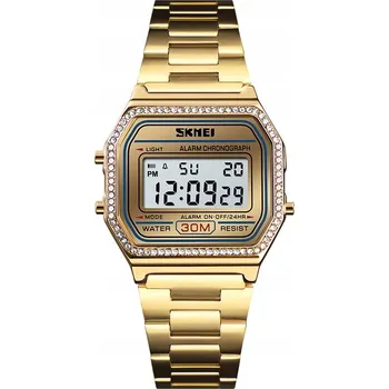 Hodinky Dámské hodinky / SKMEI / digitální / náramek / zlaté / stříbrné