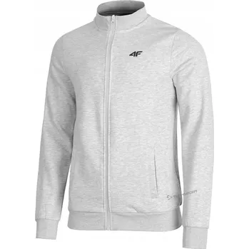 Pánská mikina 4F ZATEPLENÁ PÁNSKÁ MIKINA BOMBER ROZEPÍNACÍ BAVLNĚNÁ / vel XL