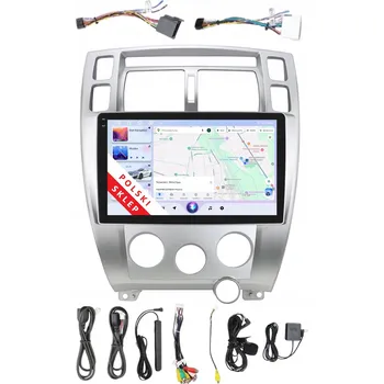 Autorádio 2DIN AUTORÁDIO S NAVIGACÍ ANDROID HYUNDAI TUCSON 1 (2004-2010) 6/128 GB DSP CARPLAY LTE