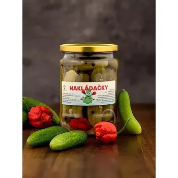 konzervovaná zelenina Nakládačky