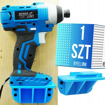 Věšák DRŽÁK NA NÁŘADÍ DEDRA SAS+ - PRO AKU ŠROUBOVÁK, VĚŠÁK NA NÁŘADÍ