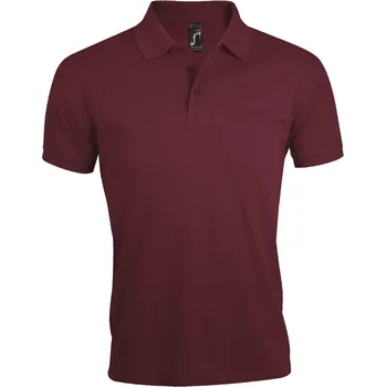 Pánské tričko SOĽS Prime Pánské polo triko SL00571 Burgundy 4XL