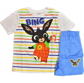 Chlapecké pyžamo Dětské pyžamo KRÁLÍČEK BING chlapecké letní bavlněné pyžamo 92