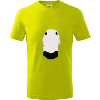 Chlapecké tričko Barzoj čumák (Moňas) - Tričko dětské bavlněné - 98 cm / 2 roky ( Limetková )