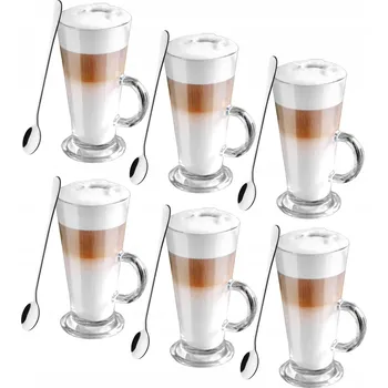 Sklenice Sklenice na latte Springos 280 ml 6 ks