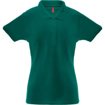 Dámská košile THC BERLIN WOMEN. Dámská polokošile - Tmavě Zelená / XXL