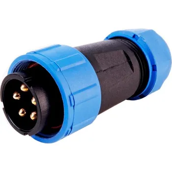 Příslušenství pro svítidlo LIGHT IMPRESSIONS Deko-Light Weipu HQ 12/24/48V zástrčka 5-pólový - LIGHT IMPRESSIONS IMPR 940057