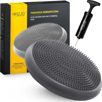 Polštář 4FIZJO Senzomotorický polštář PRO+ 33 cm 4FIZJO 33cm ŠEDÁ