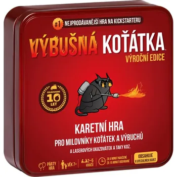 Společenská hra Asmodee Výbušná koťátka: Výroční edice
