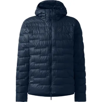 Pánská bunda Haglöfs ROC Flash Down hood Velikost: XXL / Barva: tmavě modrá