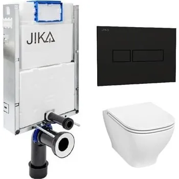 WC sada Závěsný WC set do lehkých stěn / předstěnová Jika Deep KMPLWC