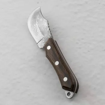Kuchyňský nůž KANETSUNE SEKI Aogami #2 Seseragi Skinner 6,5 cm – japonský nůž z uhlíkové oceli