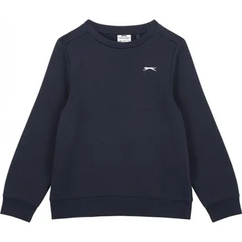 Slazenger Crew Sweater Junior Navy 13 Years