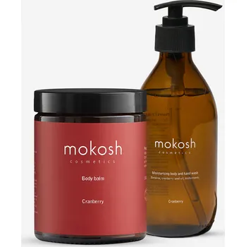 Tělový krém Výhodný balíček - Tělový balzám a mycí gel Brusinka