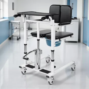 zvedák Mobilní hydraulický zvedák, křeslo a toaleta 3 v 1