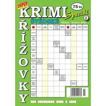 Kniha Křížovky krimi švédské speciál 2/23 - kolektiv autorů
