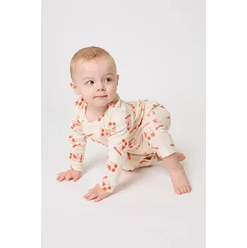 Kojenecký overall Kojenecké body Bobo Choses Rolling Dog 225FB009 béžová 01X, vel. 62