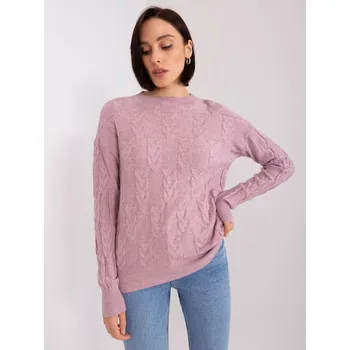 Dámský svetr Dámský svetr AT SW 2340.80 Světle fialová - FPrice světle fialová one size