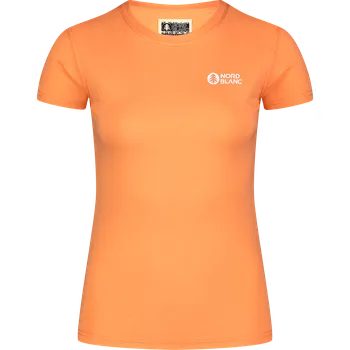 Oranžové dámské tričko z organické bavlny SUNSHINE - 40